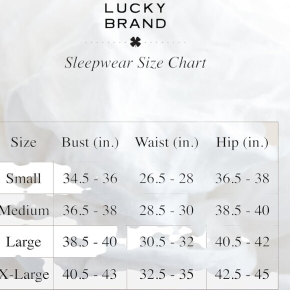 Lucky Brand | Women's 4 Piece Lounge Set | Navy Blue Stars | NWOT - Picture 5 of 6